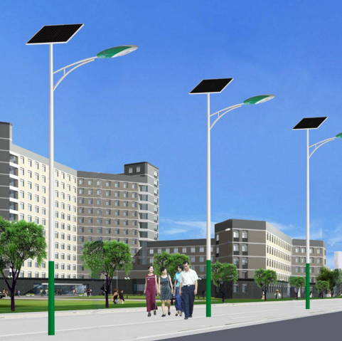 單臂太陽能led路燈 單臂太陽能led路燈
